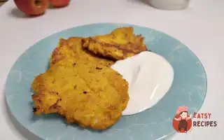 Оладки Яблучно-Морквяні