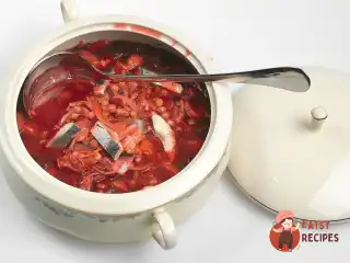 Борщ із оселедцем
