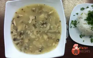 Курячий Суп З Лимонною Травою Та Лаймом