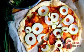 Піца з сиром та грушею