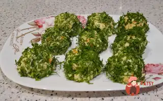 Закусочні Яєчно-Сирні Кульки З Оливками