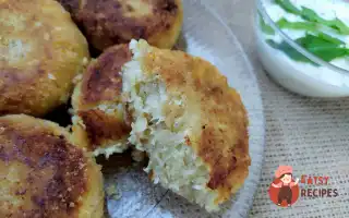 Капустяні Котлети З Часниковим Соусом