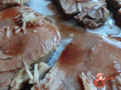 Маринована яловича мова