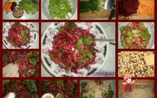Салат З Буряком Та Волоськими Горіхами