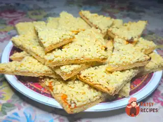 Пісочне печиво з абрикосовим джемом