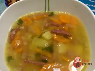 Розсольник з гречаною крупою