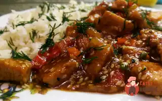 Індичка З Овочами, Кунжутом Та Соусом Теріяки