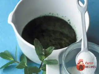 Швидкий м'ятний сироп