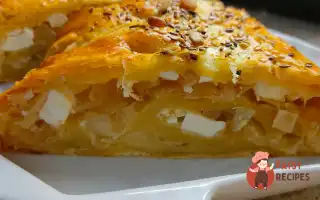 Рулет із цибулею та фетою