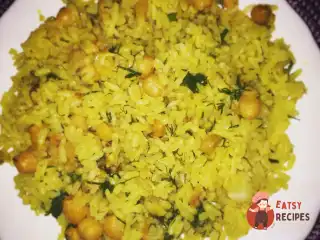 Вегетаріанський плов із нутом