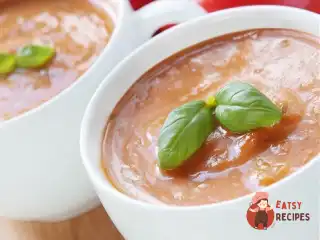 Суп із смажених помідорів