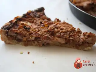 Яблучно-шоколадний пиріг