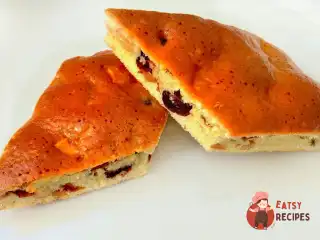 Безглютенове бісквітне печиво з кеш'ю та журавлиною