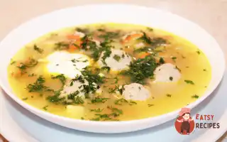 Розсольник З Пшоном Та Фрикадельками