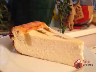 Ванільна сирна запіканка