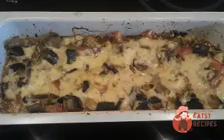 Баклажани З Грибами
