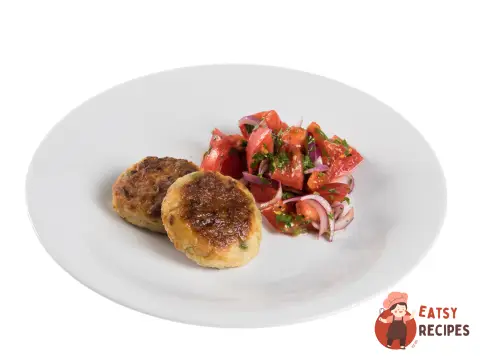 Курячі котлети з кабачком та зеленим горошком