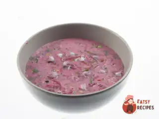 Буряк з кокосовим молоком та авокадо