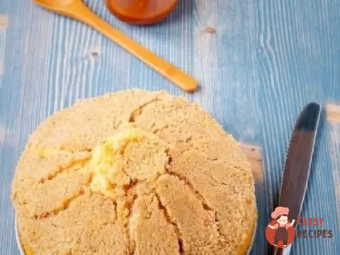 Французький яблучний пиріг з крихтою