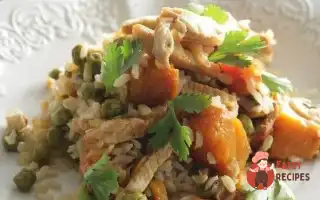 Пряний Плов З Овочами Та Індичкою
