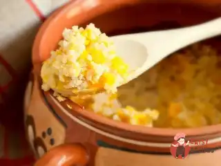 Пшоняна каша з карамельним гарбузом