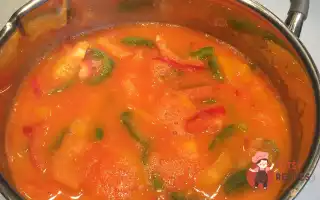 Лечо З Болгарського Перцю Та Помідорів