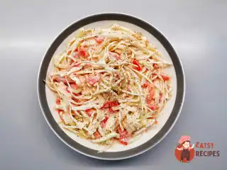 Коулсло зі свіжими овочами