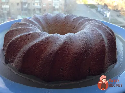 Сирний кекс з лимоном