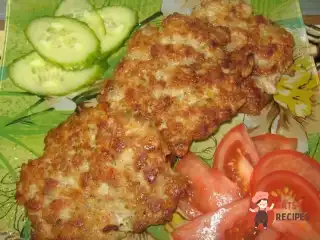 М'ясні оладки з рубаного фаршу