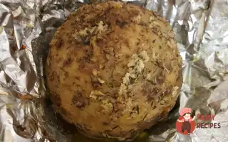 Запечений Корінь Селери З Грибним Соусом