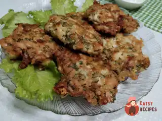 Рубані котлети з курячого філе з сиром