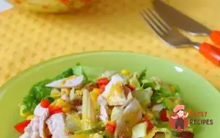 Салат З Курки З Ананасами Та Грибами