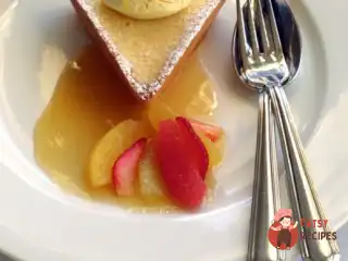 Солодкий картопляний пиріг з карамельною глазур'ю