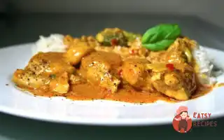 Курка В Сметанно-Грибному Соусі