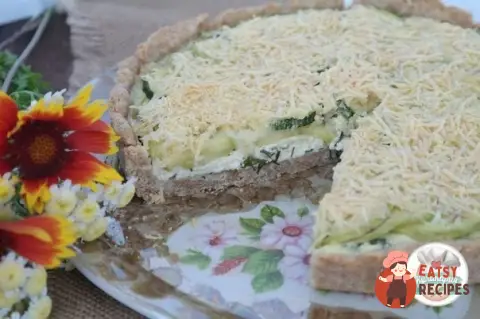 Тарт з кабачками та сиром