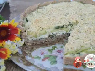 Тарт з кабачками та сиром