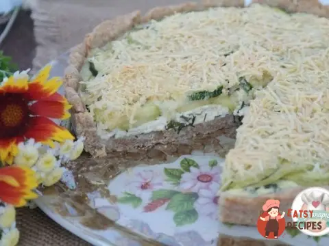 Тарт з кабачками та сиром