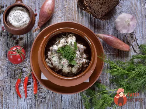 Гречана каша з потрошками