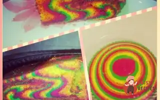 Райдужний Сметанний Пиріг З Маком