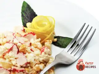 Салат з крабовими паличками