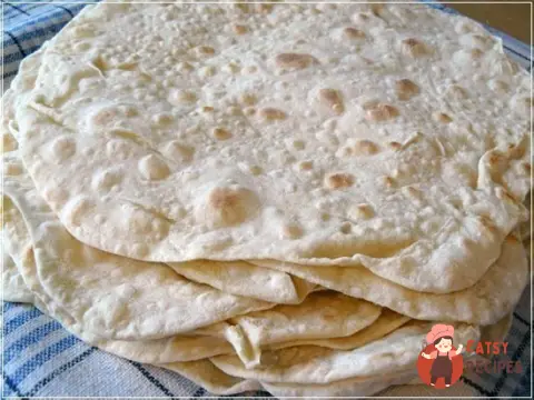 Лаваш на сковороді