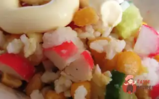 Салат З Крабових Паличок З Кукурудзою