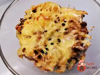 Брюссельська капуста, запечена з адигейським сиром
