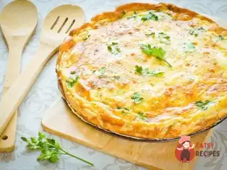 Сирний пиріг з куркою