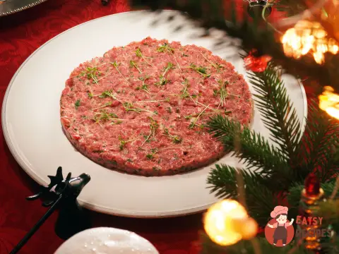 Тартар із яловичини з кімчі