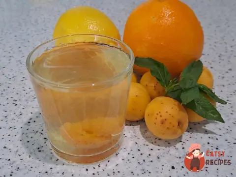 Абрикосовий компот "Мохіто" на зиму