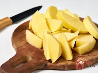 Крок 2: Скумбрія з картоплею в духовці