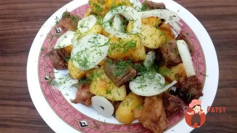Куурдак із бараниною