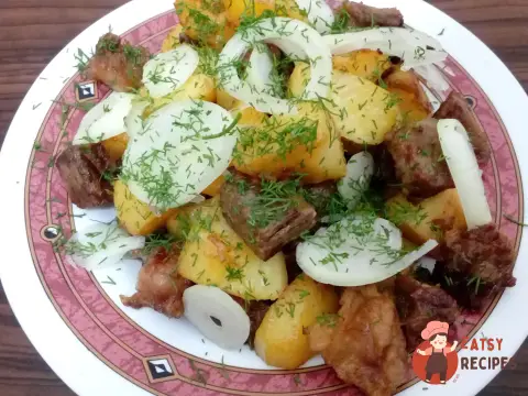 Куурдак із бараниною