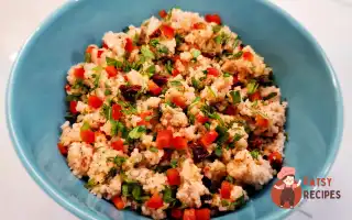 Кускус З Овочами Та Зеленню